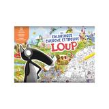 Auzou - Mes coloriages cherche et trouve P'tit Loup