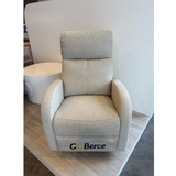 GoBerce - Fauteuil berçante, pivotante et inclinable G6374 - Beige
