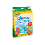 Crayola - 10 marqueurs à fenêtre lavable