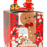 Peluche P’ti Biscuit et bruine parfumée au pain d’épices : un rituel de coucher magique et apaisant qui enveloppe les enfants d’une douce ambiance de Noël.