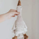 Veille sur toi - Doudou Oie - Sable - Gilbert