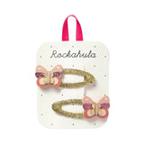 Rockahula - Pinces à cheveux Patchwork - Papillons