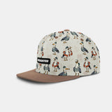 Headster - Seagull Snapback Cap - White Sand