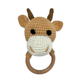 Pekaboo - Hochet - Vache Beige