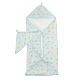 Loulou Lollipop - Serviette de bain à capuchon en mousseline - Ocean Explorer