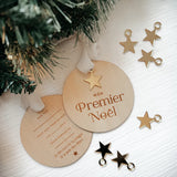 Le Petit Tableau Noir - Pastilles de bois - Mon premier Noël