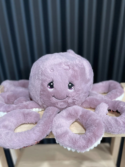 Peluche lestée lilas - Octalie