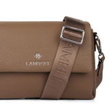 Lambert - Le Judy - Sac à main bandoulière en cuir vegan - Taupe