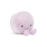 Jellycat - Peluche - Macaron Lavande Amuseables May