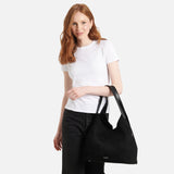 Lambert - Le Katy - Sac fourre-tout en suède - Noir