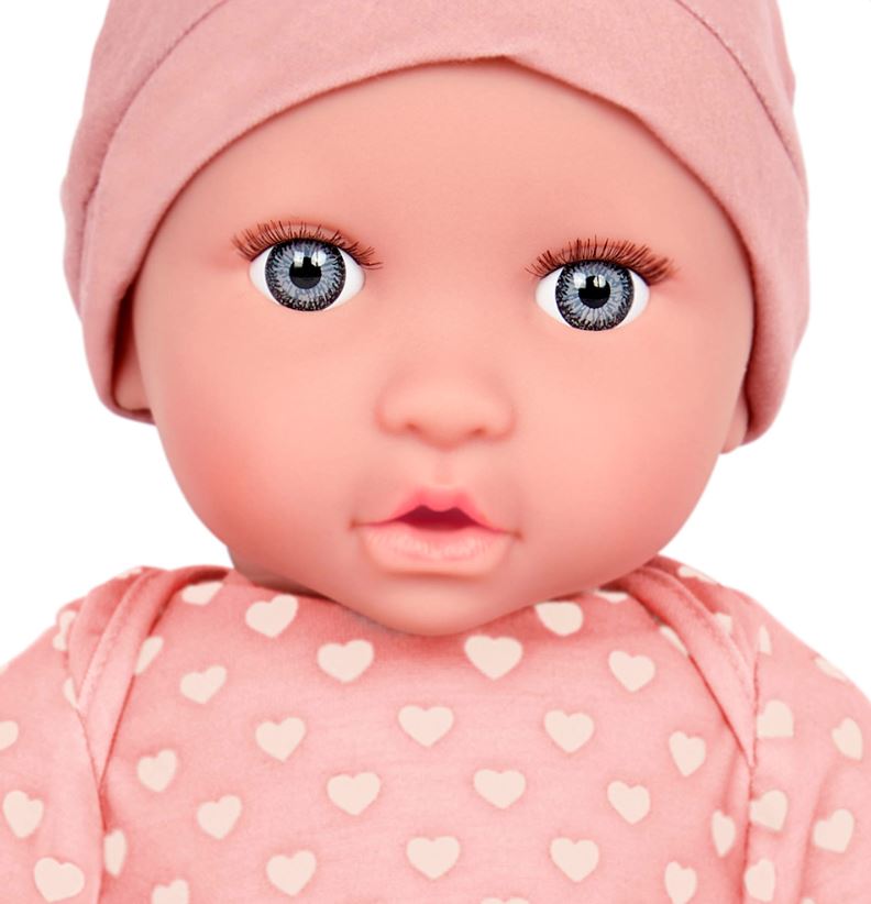 Lullababy - Poupée 35.5 cm avec pyjamas & chapeau rose