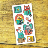 Pico - Tatouages temporaires - Amoureux de la lecture