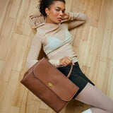 Lambert - Le Vivienne - Sac à dos 3-en-1 en cuir vegan - Hazelnut