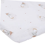 Perlimpinpin - Drap contour pour parc - Hiboux