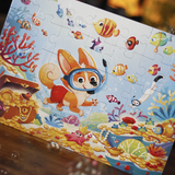 Loki - Puzzle + : Loki fait de la plongée - 35pcs