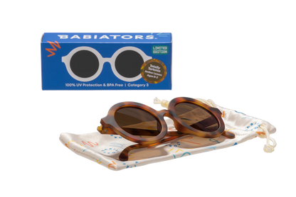Babiators - Round Euro Sunglasses - Totally Tortoise