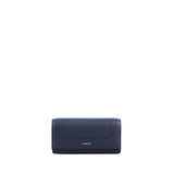 Lambert - Le Alondra - Porte-feuille moyen en cuir vegan - Marine