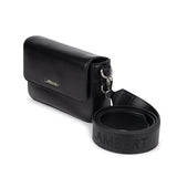 Lambert - Le Amelie - Sac à main 2-en-1 en cuir vegan - Noir