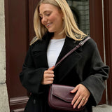 Lambert - Le Gabby - Sac à main 2-en-1 en cuir vegan - Mahogany