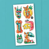 Temporary tattoos - Worker bees
