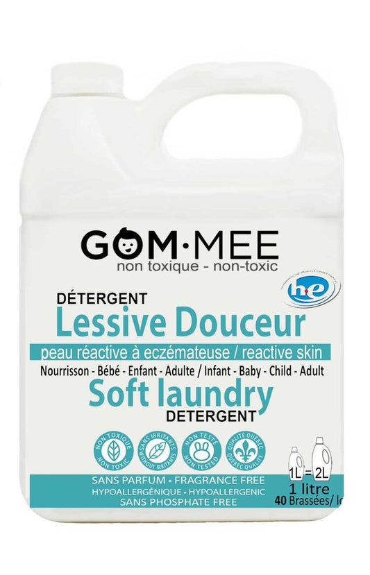 GOM-MEE - Détergent à lessive peaux réactives 1000ml