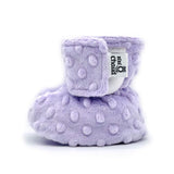 Bébé ô Chaud - Pantoufles à velcro - Lavande