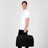 Lambert - Le Oslo - Sac de voyage en cuir vegan - Noir