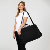 Lambert - Le Oslo - Sac de voyage en cuir vegan - Noir