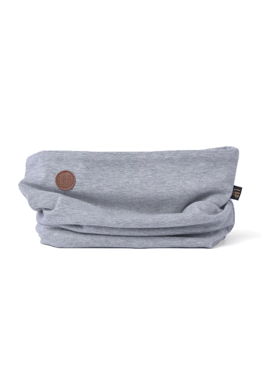 L&P Apparel cotton scarf in gray