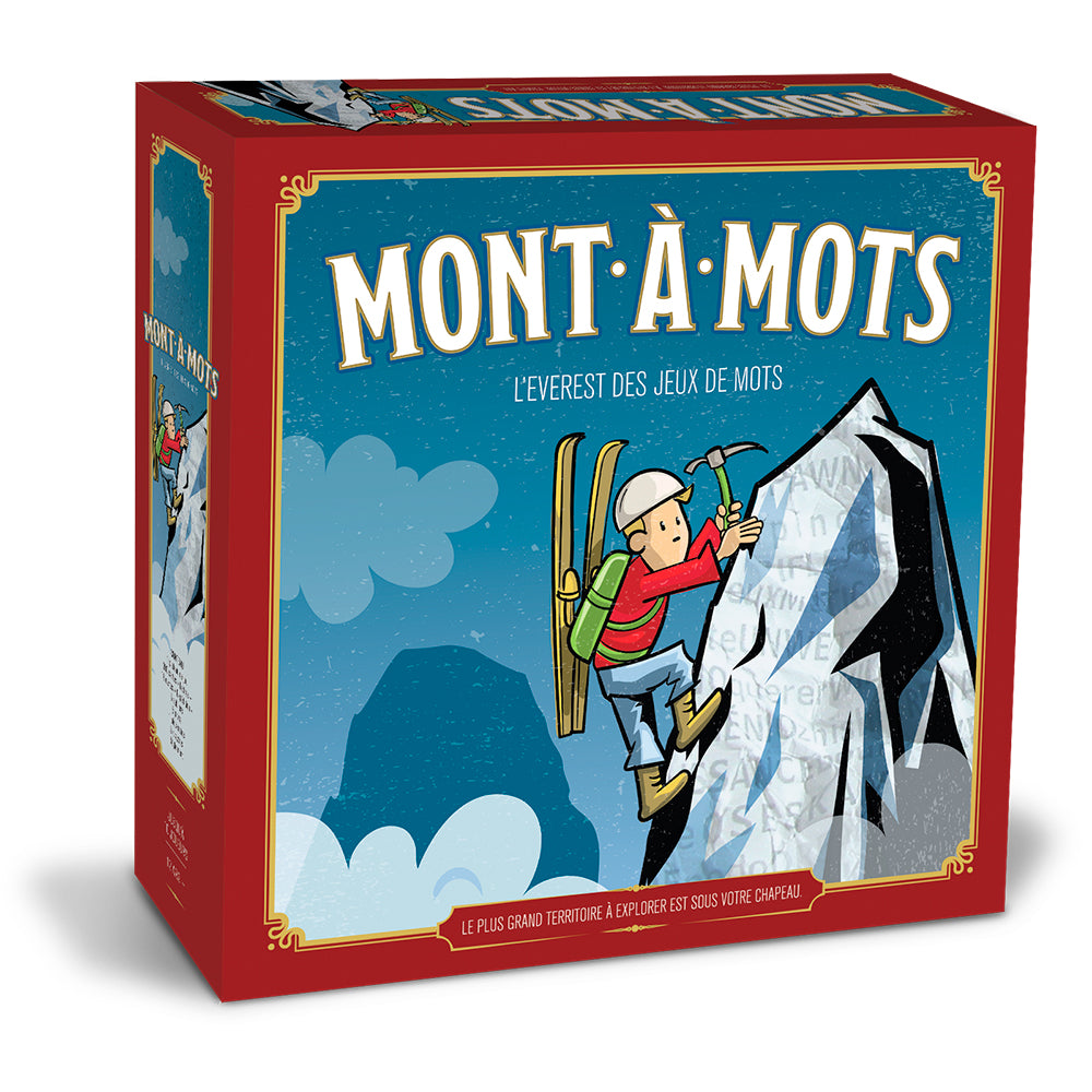 Formez des mots à partir d’une carte affichant une série de trois lettres ou formez des mots qui ne contiennent aucune des lettres affichées sur la carte. Défiez vos adversaires, évitez les crevasses et soyez le premier à atteindre le sommet.