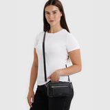 Lambert - Le Madalyn - Sac à main 2-en-1 en cuir vegan - Noir
