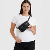 Lambert - Le Madalyn - Sac à main 2-en-1 en cuir vegan - Noir