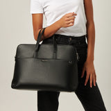 Lambert - Le Malorie - Mallette 3-en-1 en cuir vegan - Chocolate