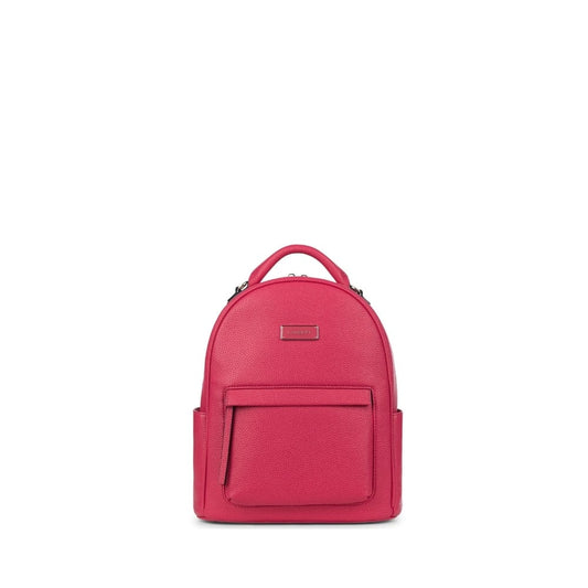 Lambert - The Maude - 3-in-1 vegan leather backpack - Raspberry