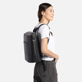 Lambert - The Mia - Black vegan leather diaper bag