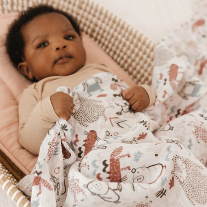 Perlimpinpin - Mousseline de coton 1/18$ - 2/26$ - Ours