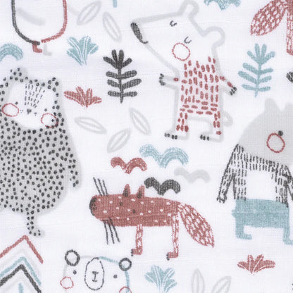 Perlimpinpin - Mousseline de coton 1/18$ - 2/26$ - Ours