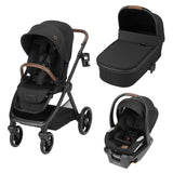 Maxi-Cosi - Système de voyage Oxford + nacelle Oria - Noir