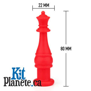 Kit Planète - Mâchouille pour crayon - Rouge