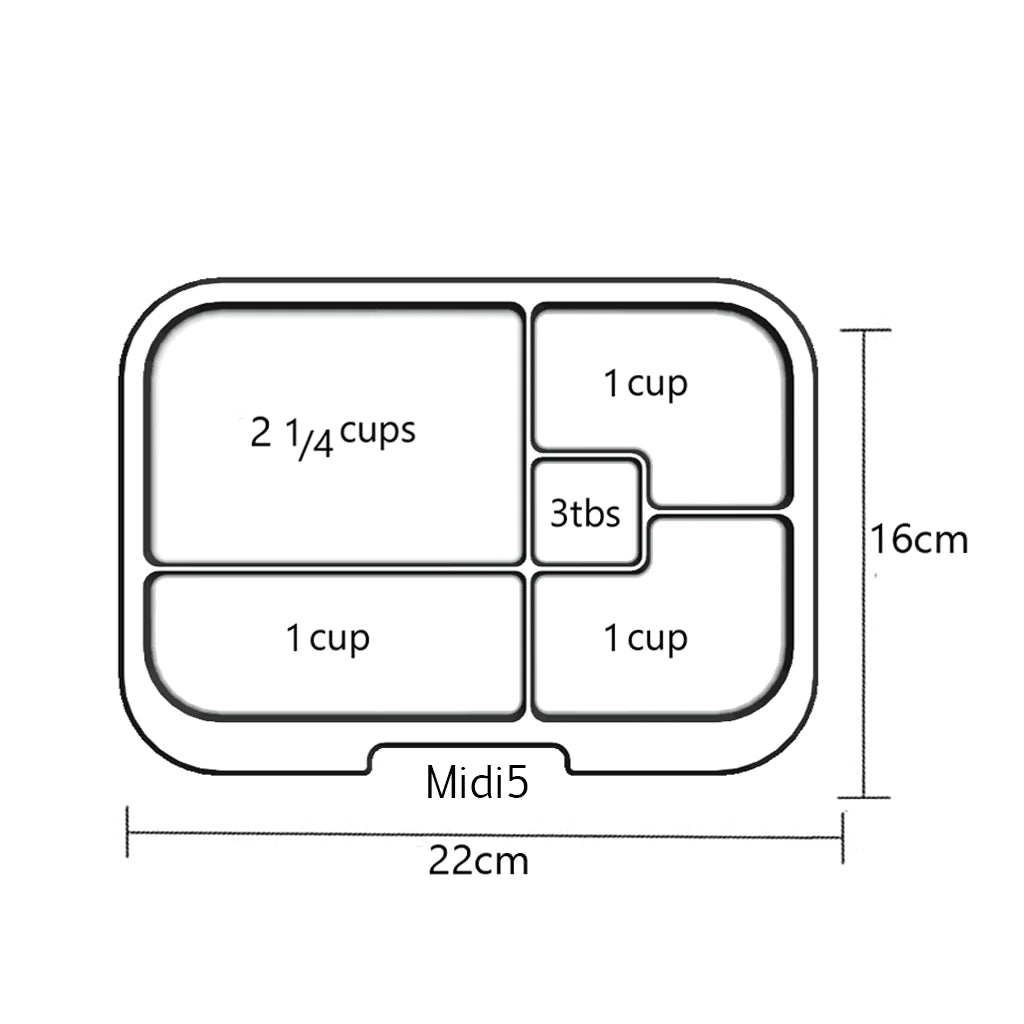 MunchBox - Midi5 Bento Box