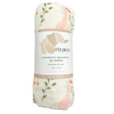 Pekaboo - Mousseline de Bambou - Oie et papillons