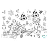 Napperon à colorier - Noël 12x18po