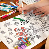 Napperon à colorier - Noël 12x18po