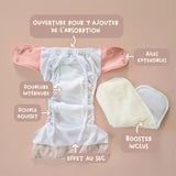 La Petite Ourse - Couche lavable nouveau-né - Mini - Éléphant