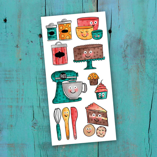 Temporary Tattoos - The passion for baking