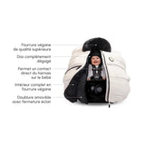 Petit Coulou - Ensemble housse 3 saisons pour siège d'auto - Dune - Collection Prestige