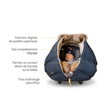 Petit Coulou - Housse d'hiver pour siège d'auto - Coffee