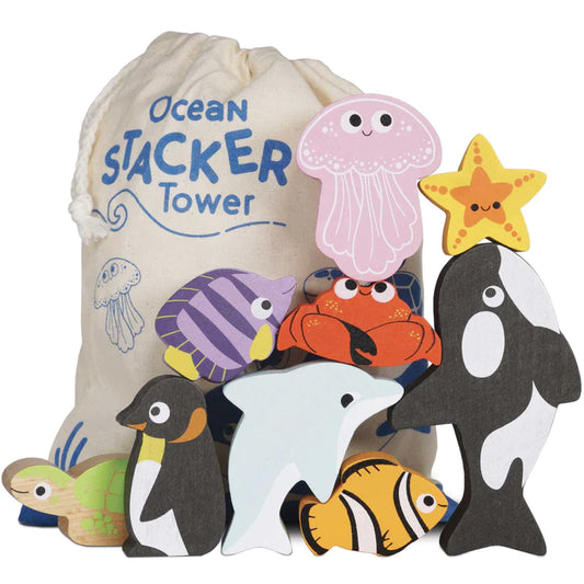 The Toy Van - The Ocean Animal Tower