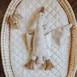 Veille sur toi - Doudou Oie - Sable - Gilbert