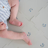 3 Sprouts - Tapis de jeu en mousse 16pcs - Blueberry Taupe